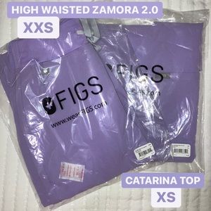 Figs Lavender Dew Scrubs Set